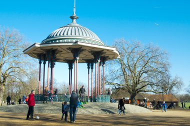 Clapham Common bandstand clipart