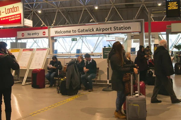 Londen Gatwick Airport — Stockfoto