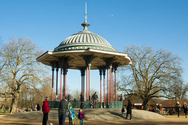 Clapham gemeinsamer Spielmannszug — Stockfoto