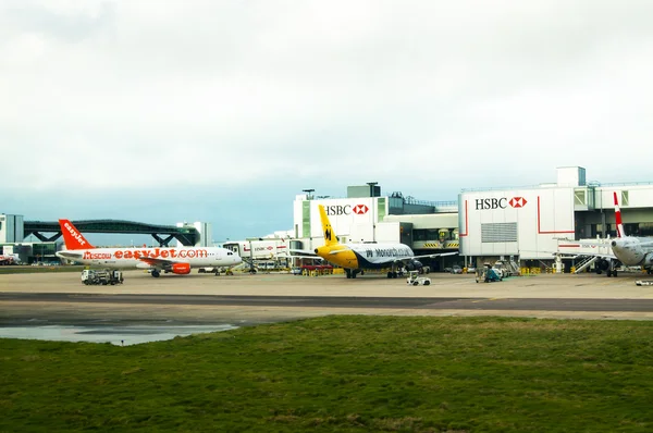 Flughafen London-Gatwick — Stockfoto