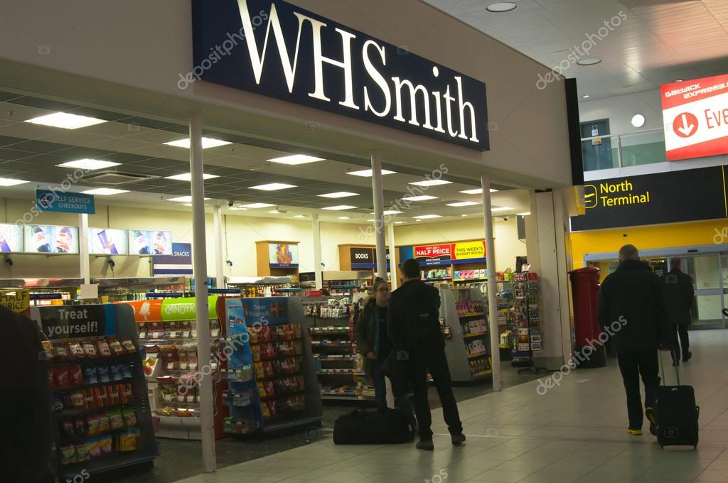 WH Smith in London Gatwick Airport — Stock Editorial Photo © nanka
