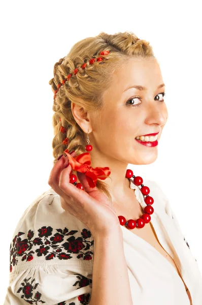우크라이나 여자 — 스톡 사진