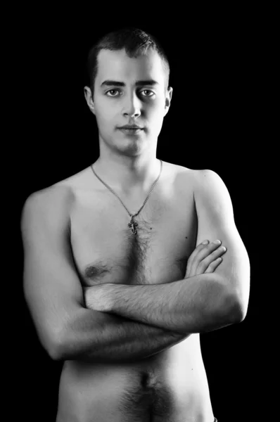 Hombre guapo en topless —  Fotos de Stock