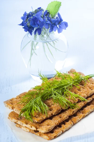 Knäckebrot — Stockfoto