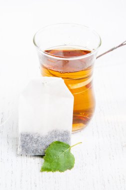 Huş çay ve çay poşeti