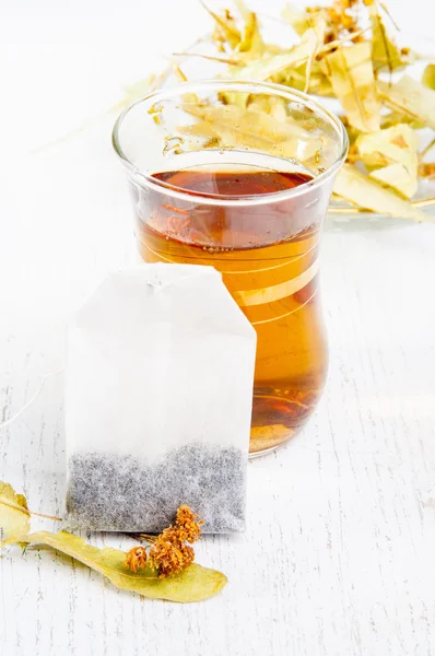 Linden tea — Stock Photo, Image