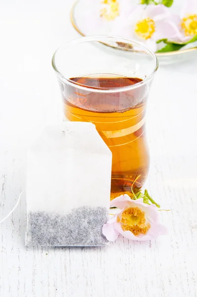 Kutya rose tea — Stock Fotó