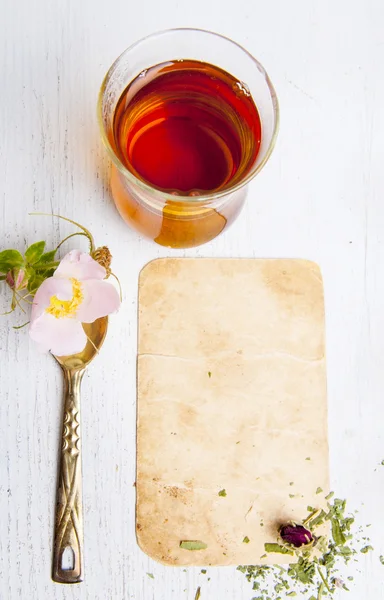 Dog rose tea — Stock Photo, Image