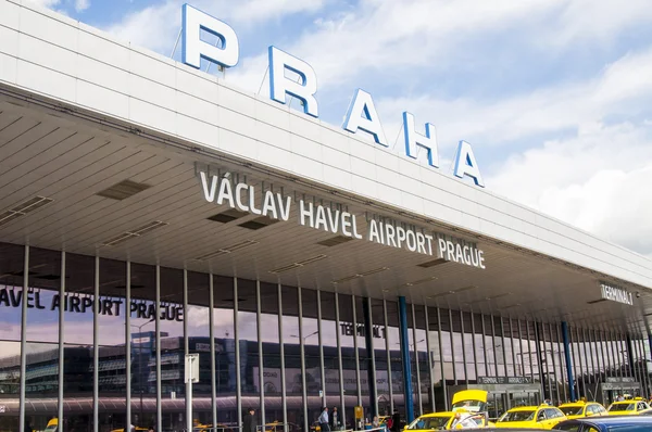 Vaclav Havel Airport — Stock Photo, Image