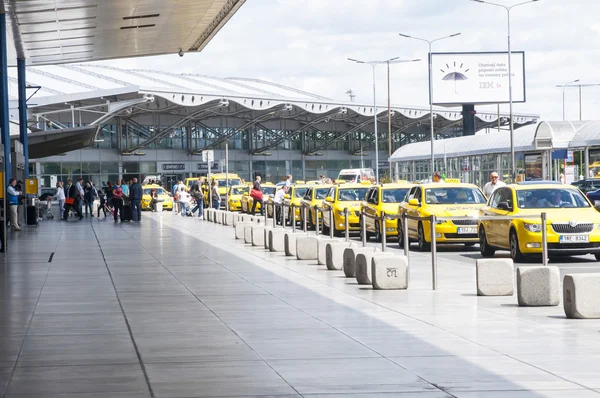 Vaclav Havel Airport — Stock Photo, Image