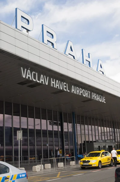 Vaclav Havel Airport — Stock Photo, Image