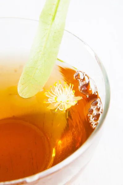 Chá de tília — Fotografia de Stock