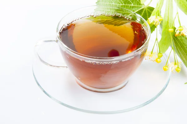 Linden tea — Stock Photo, Image