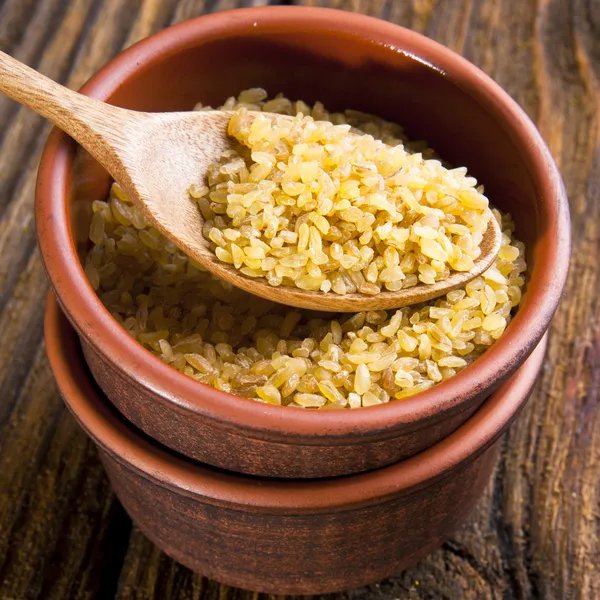 Bulgur wheat — Free Stock Photo