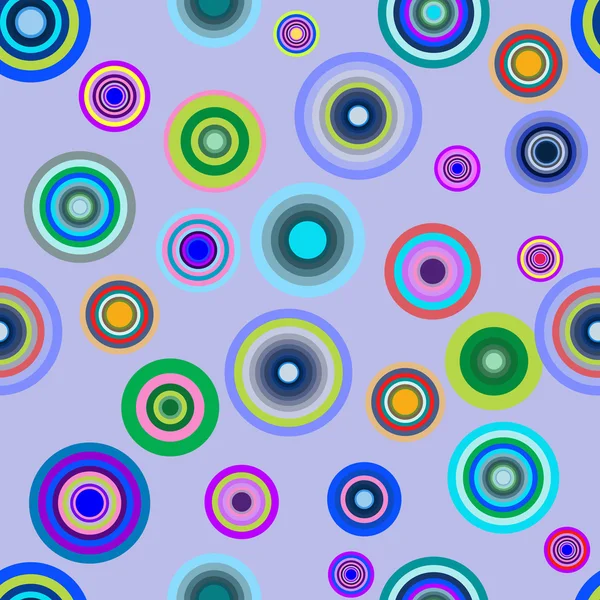 sorunsuz çok renkli decorativecircles arka plan