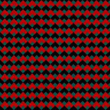 Şablon retro zig zag chevron vektör