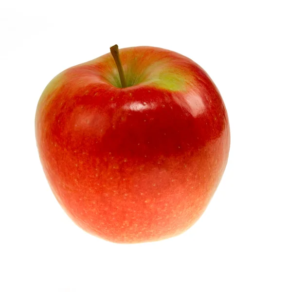 Moget rött äpple — Stockfoto