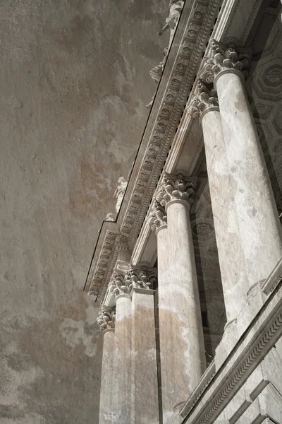 Vintage image of greek columns — Stock Photo, Image