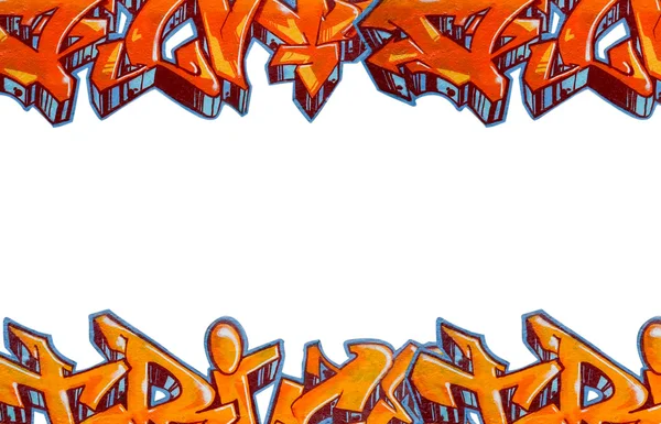 Graffiti isolated background — Stock Photo, Image