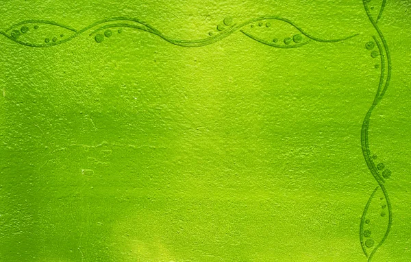 Yeşil arka plan serin vintage ile — Stok fotoğraf