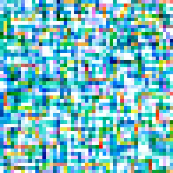 Πολύχρωμα τετράγωνα εικονοστοιχεία αφηρημένα φόντο. — Φωτογραφία Αρχείου
