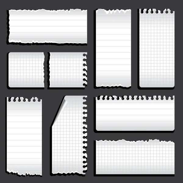 Σχισμένο σημειωματάριο — Διανυσματικό Αρχείο