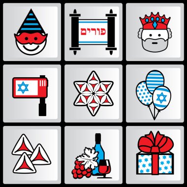Purim Ikons