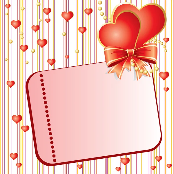 Carte Saint Valentin — Image vectorielle