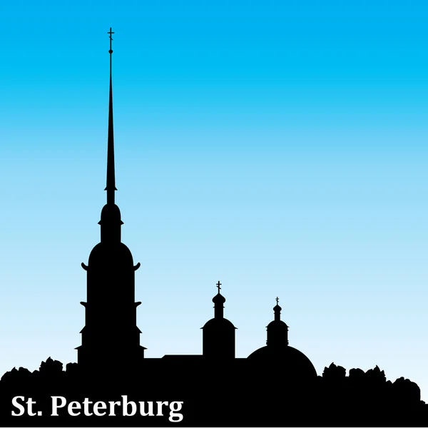 St. petersburg — Stockvektor