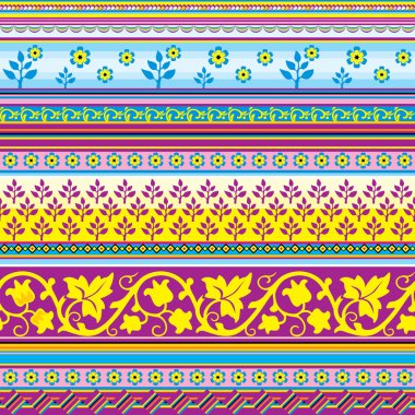 floral striped background