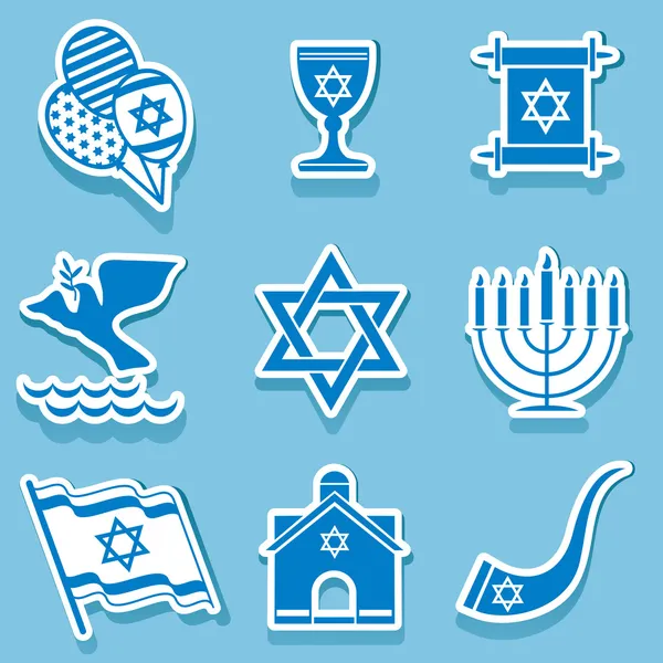 Israël symbool — Stockvector