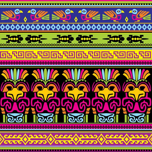 Animales fondo mexicano — Vector de stock