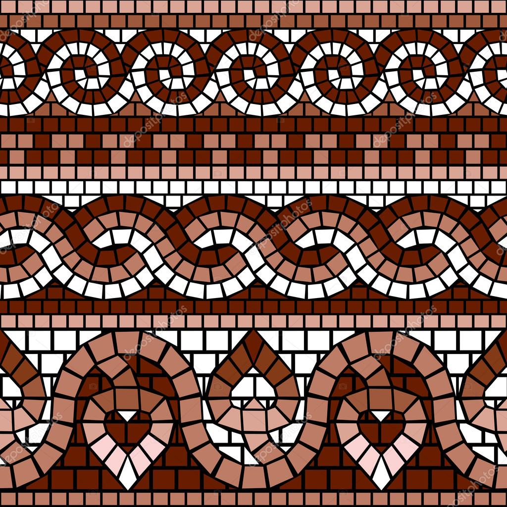 Classic Greek mosaic