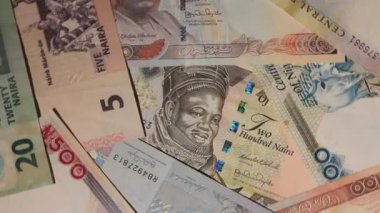 Nijeryalı naira arka plan döndürme