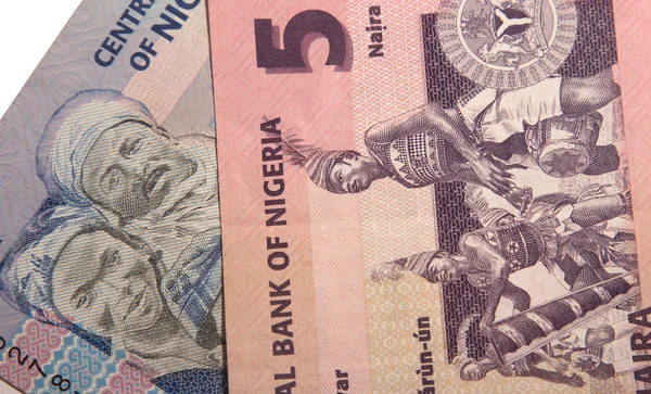 나이지리아 지폐 — 스톡 사진
