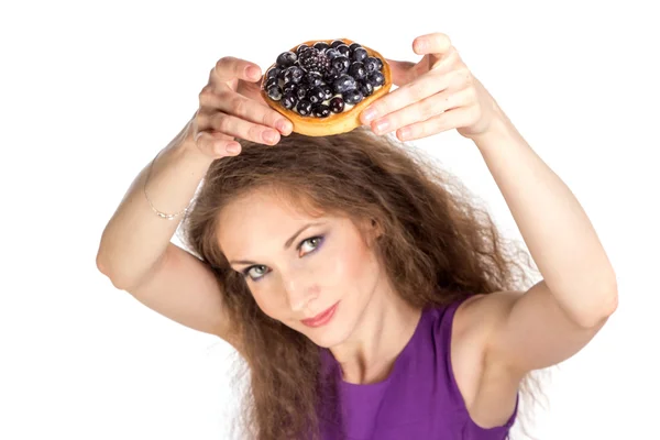 Frauen genießen Kuchen — Stockfoto