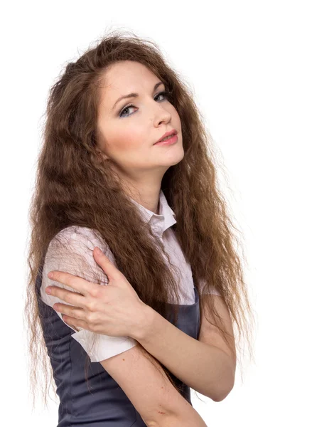 Mulher de negócios posando — Fotografia de Stock