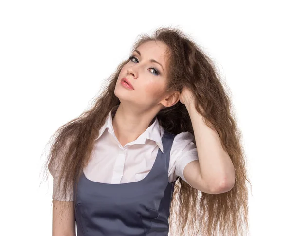 Mulher de negócios posando — Fotografia de Stock