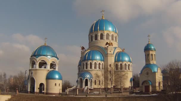 Russia. Mosca. Chiesa della Santissima Trinità . — Video Stock