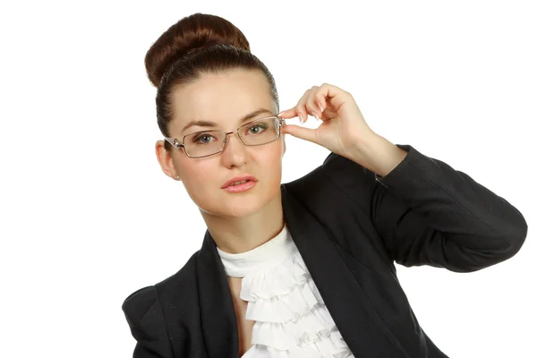 Mujer de negocios en gafas —  Fotos de Stock