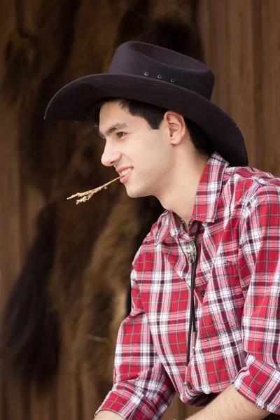 Dinlenme cowboy — Stok fotoğraf