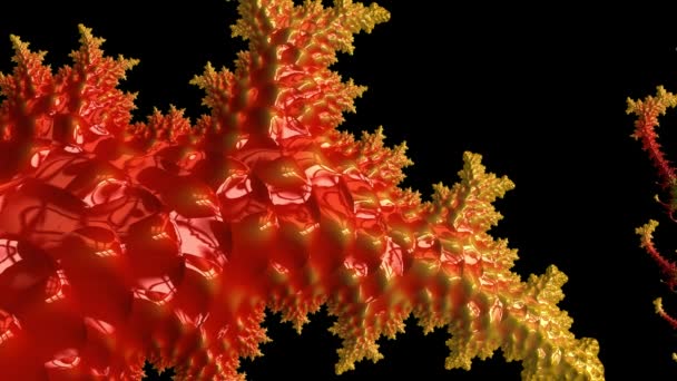 Abstrakcyjne tło koralowe — Wideo stockowe