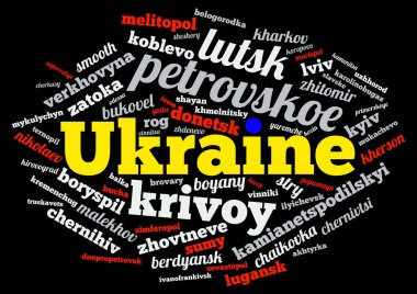 Ukrayna 'nın etkilenmiş, işgal edilmiş ve Rus ordusunun saldırısıyla yok edilmiş şehirleri.