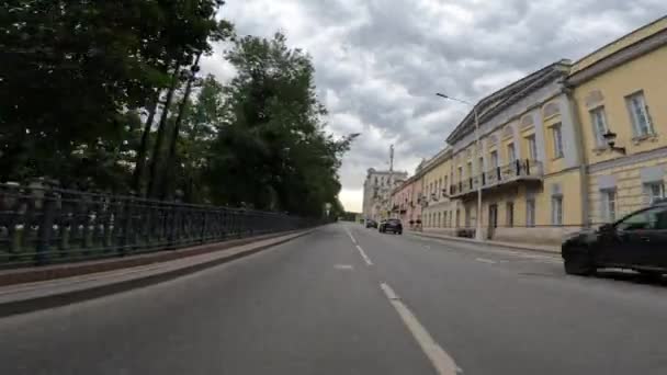 Café Pushkin Tverskoy Boulevard Centro Ciudad Jul 2022 Moscú Rusia — Vídeos de Stock