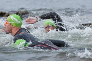 triatlon yüzücüler