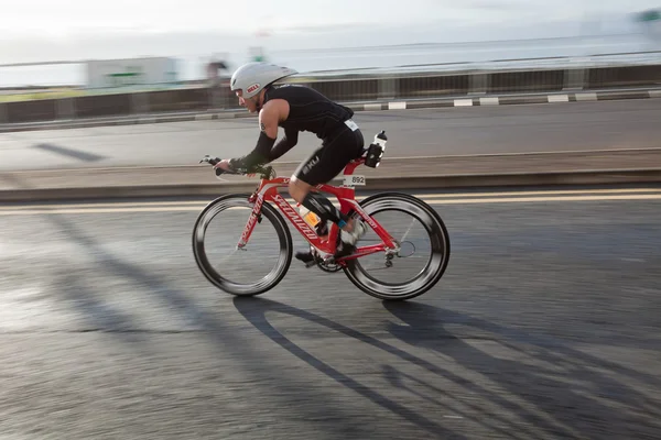 Cyklista, triatlon — Stock fotografie