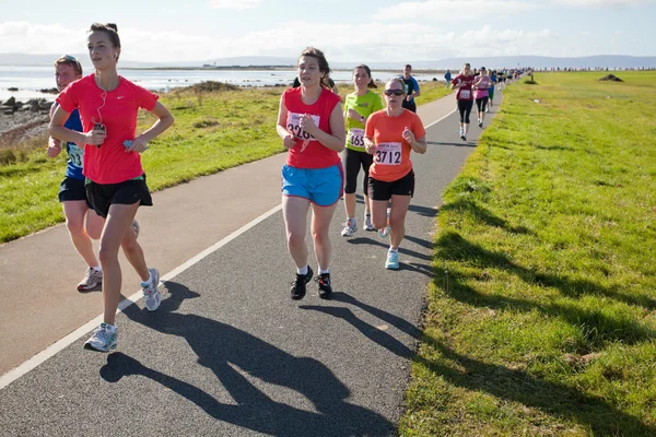 Corredores, maratona — Fotografia de Stock