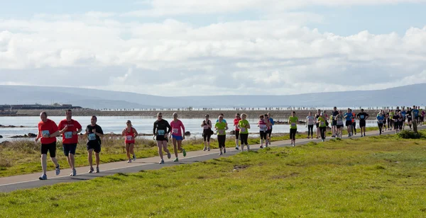 Corridori, maratone — Foto Stock