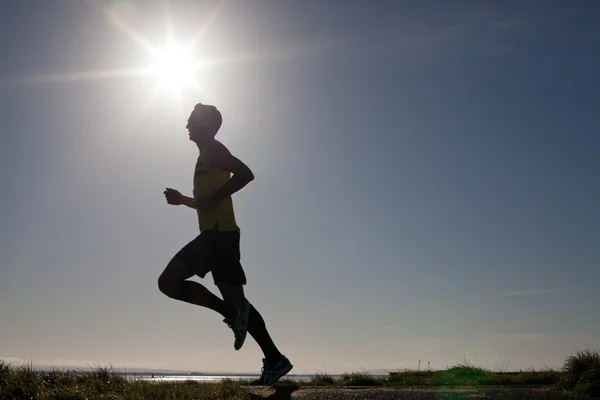 Běžec, maraton — Stock fotografie