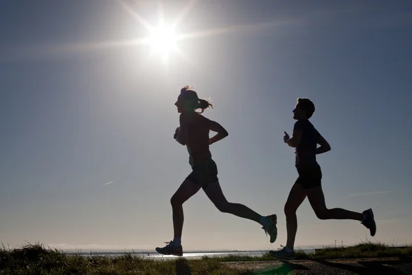 Läufer, Marathon — Stockfoto